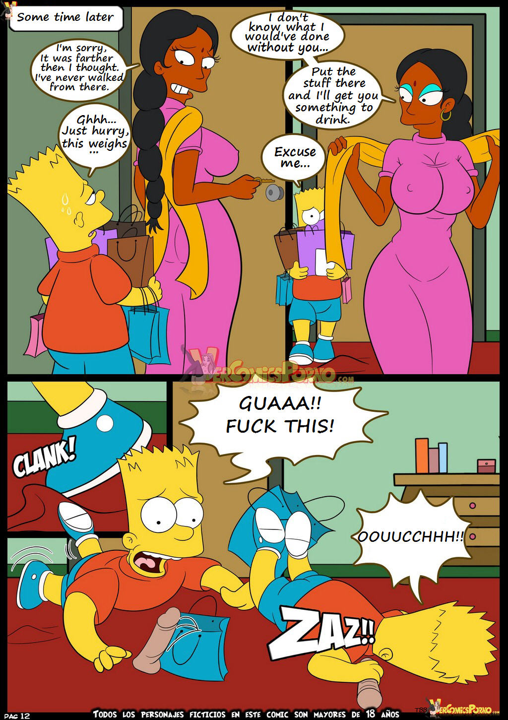 Simpsons Old Habits Croc Porn Comix One