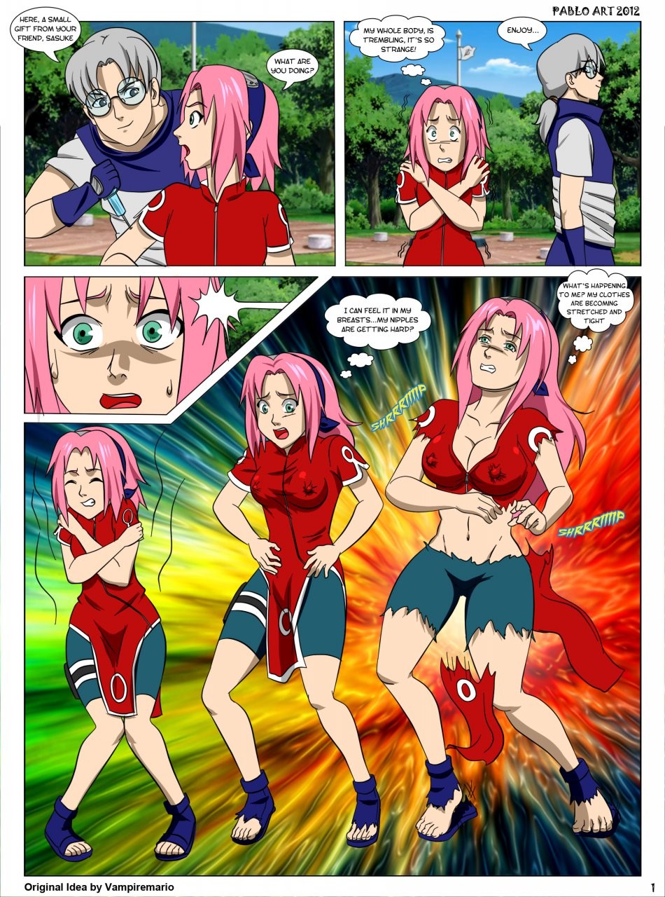 Hentai Breast Expansion Naruto Porn Comix ONE