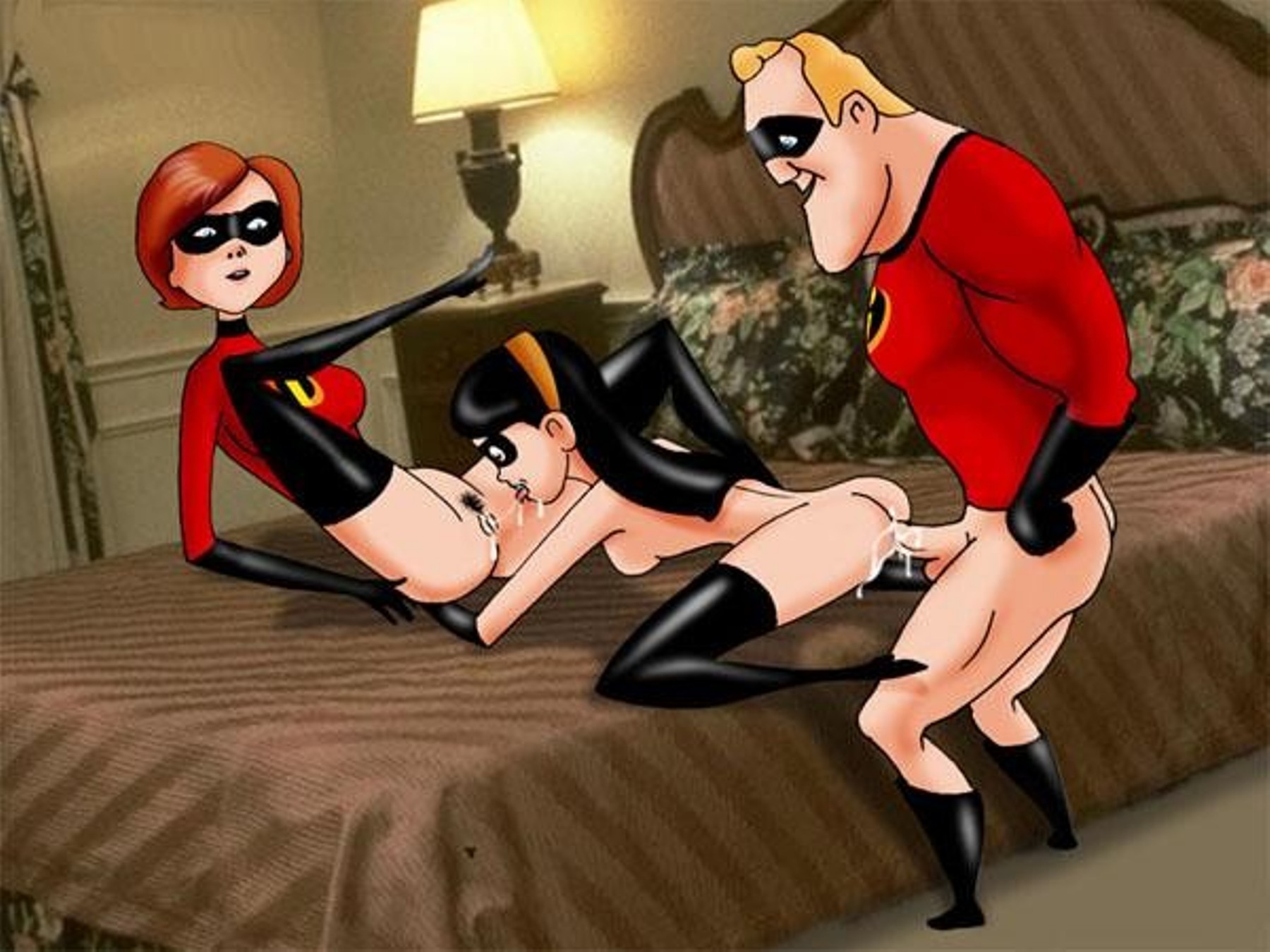 Суперсемейка Порно Комиксы Мать И Дочь