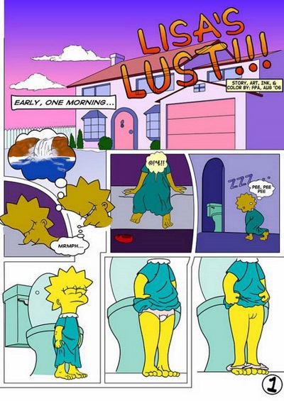 The Simpsons – Lisa lust!