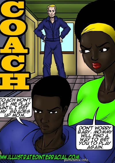 illustrated interracial- Coach