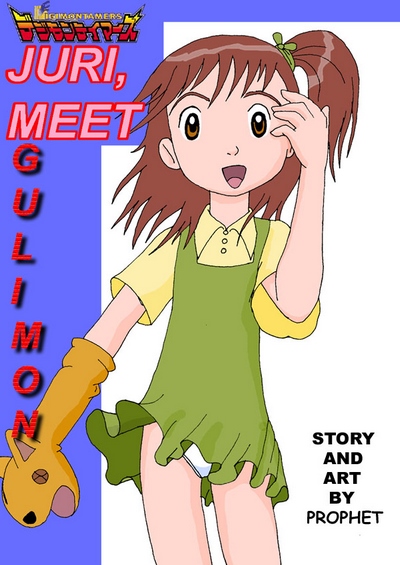 Juri, Meet Guilmon (Digimon)