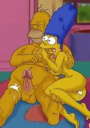 The Simpsons- Lustful Homer and Marge- cover