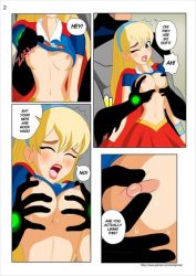 Sex Super Hero Girls- Batman X Supergirl- cover