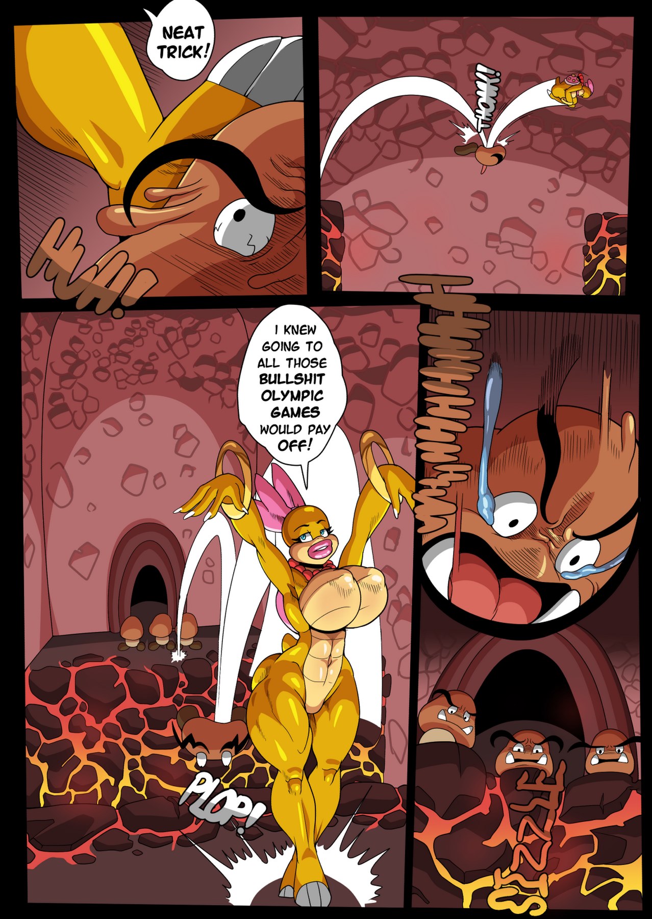 Loonyjams- Quest for Power Super Mario Bros * Porn Comix ONE.