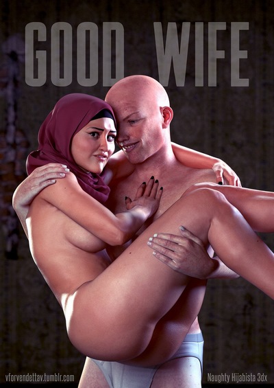 Naughty Hijab 3DX- Good Wife- VforVendettaV