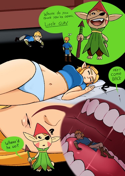 Punishedmosquito – A Minor Side Quest Giantess Zelda