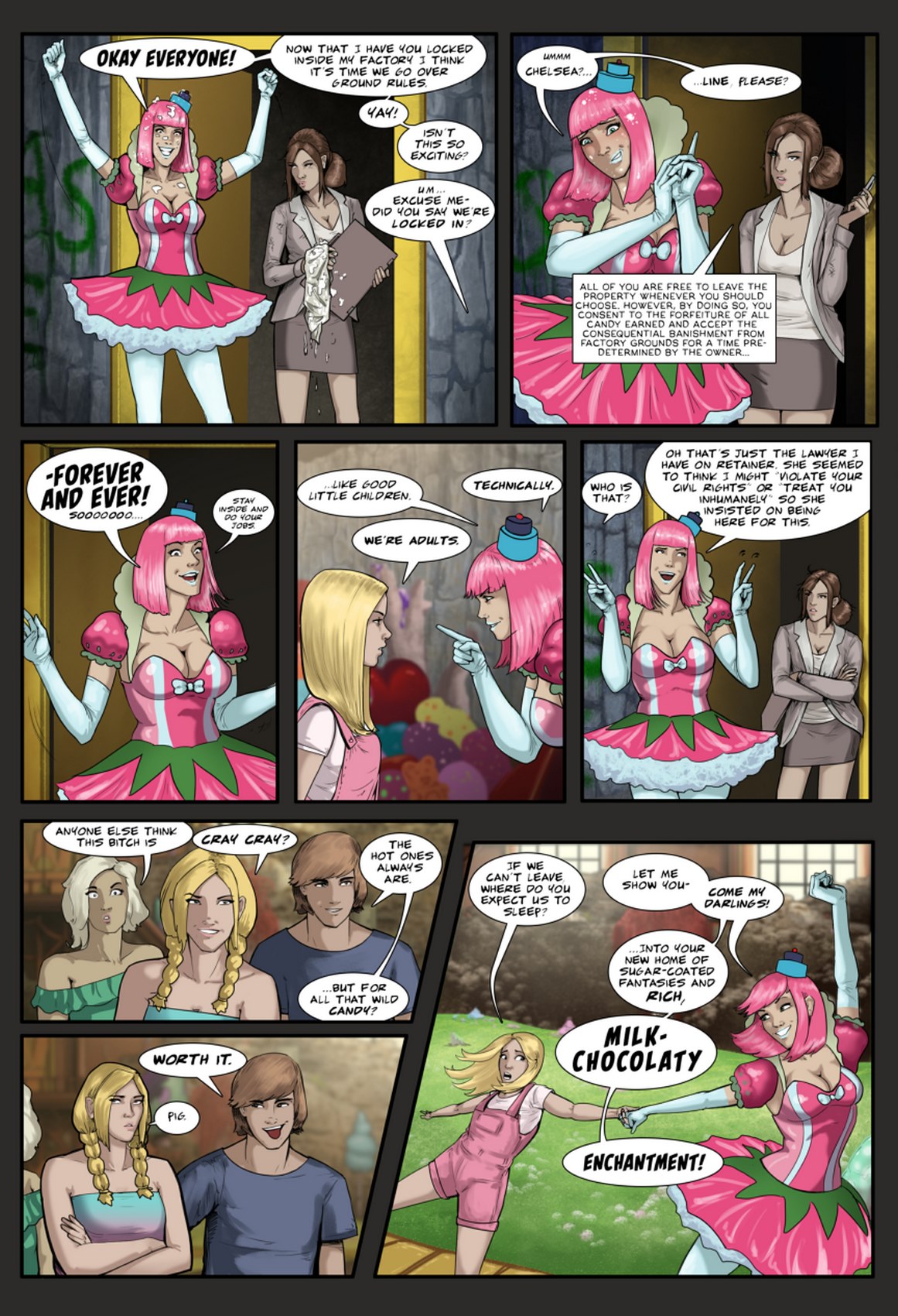 Wendy Wonka and the Chocolate Fetish Factory - Ch.2 Issue 2.