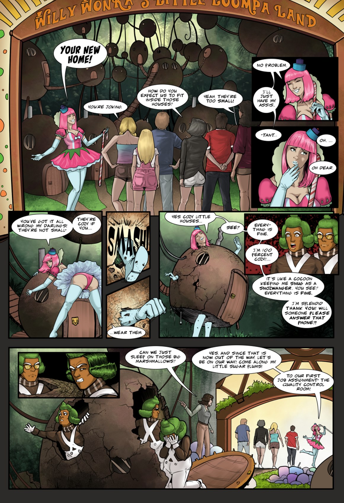 Wendy Wonka and the Chocolate Fetish Factory - Ch.2 Issue 2.