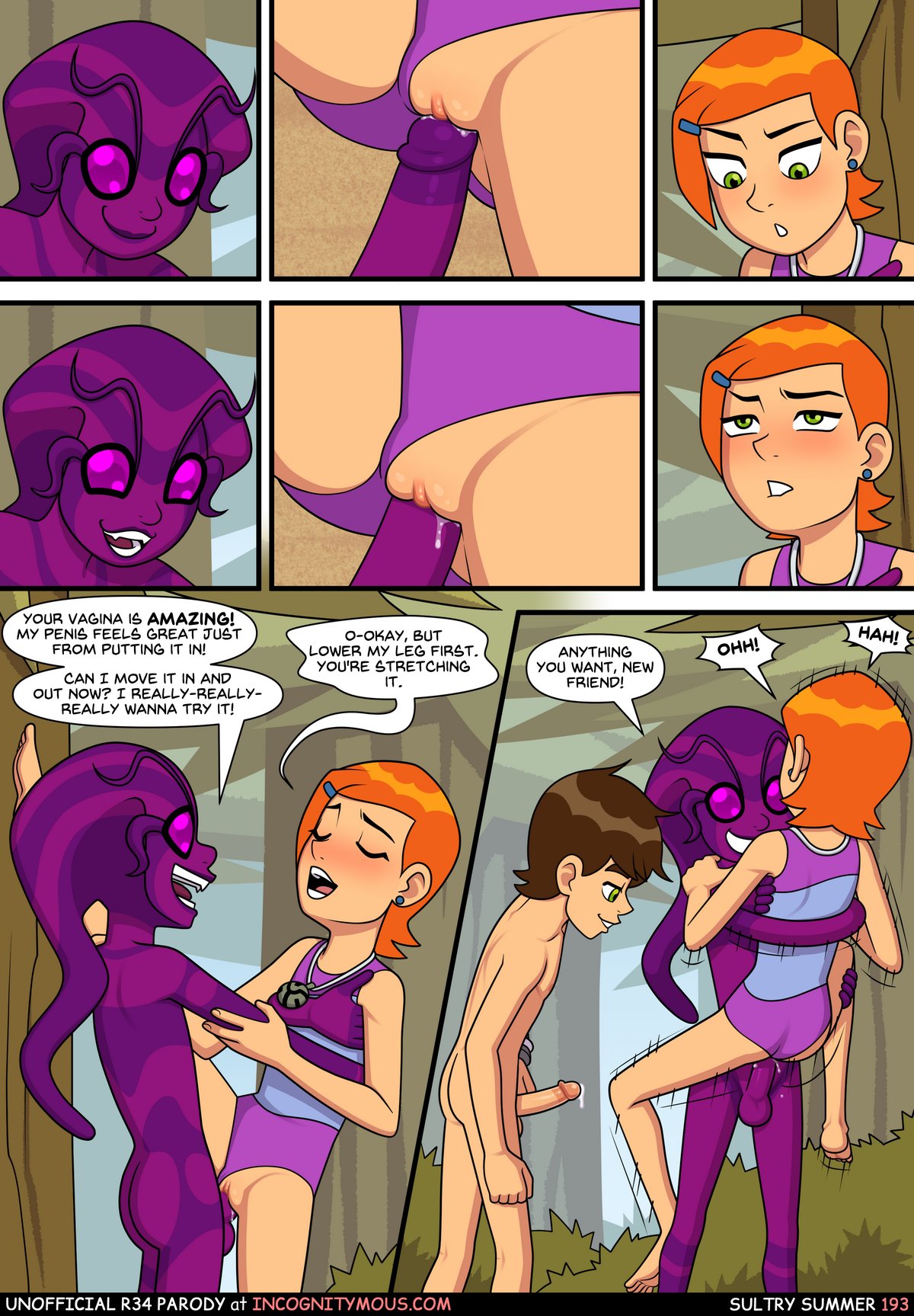 Ben 10- Sultry Summer * Porn Comix ONE.
