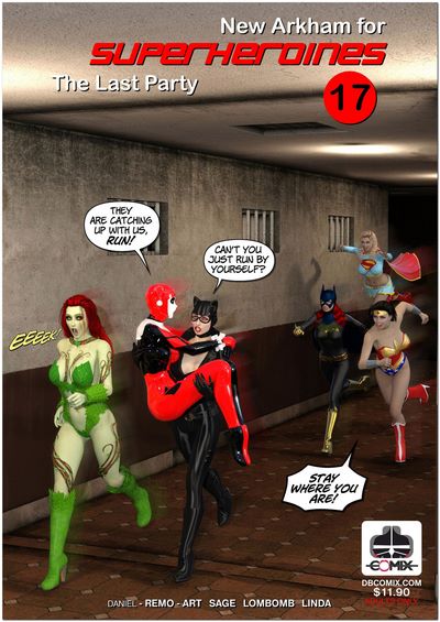 DBComix- New Arkham For Superheroines 17 – The Last Party