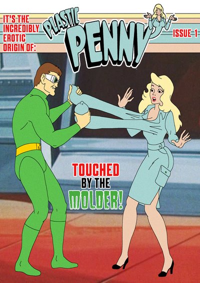 Plastic Penny- Touched by the Molder
