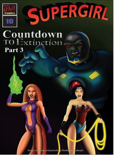 Roderick Swalwyki- Supergirl Countdown to Extinction Part 3 Issue #10