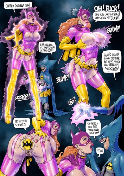 Batman- Bat Girl vs Bat Mite