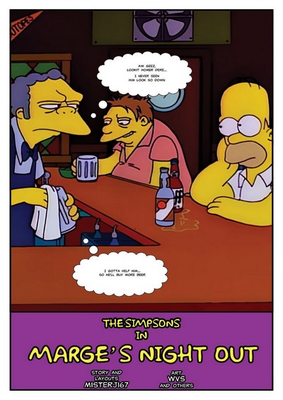 The Simpsons- Marge’s Night Out